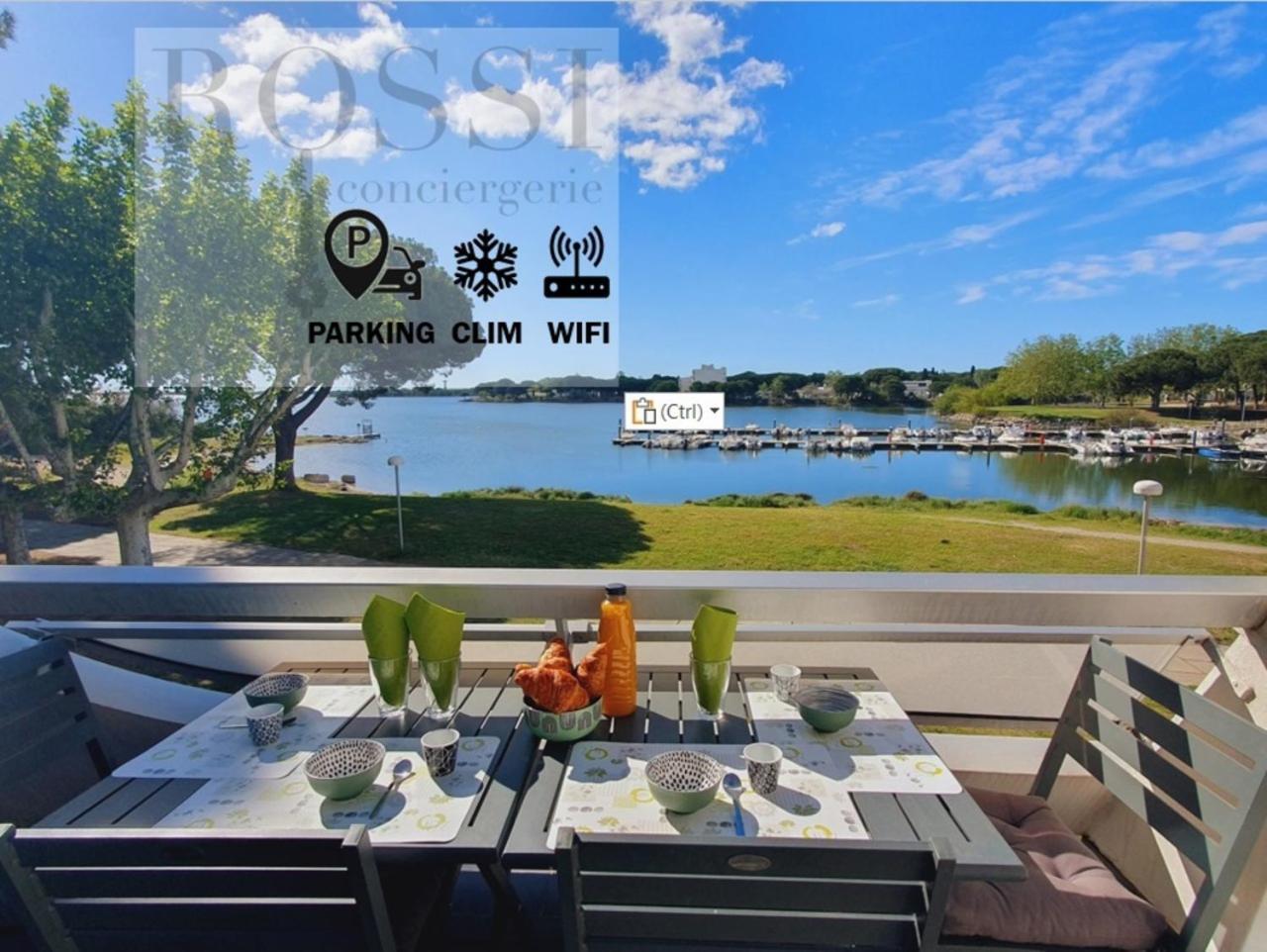 L'olympe Vue Parking Clim Wifi - Rossiconciergerie - Linge Inclus La Grande-Motte